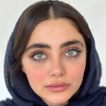 لنز آبی اقیانوسی آیس کالر دیاموند اونیکس بلو - تصویر 3