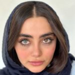 لنز آبی اقیانوسی آیس کالر دیاموند اونیکس بلو - تصویر 4