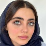 لنز آبی اقیانوسی آیس کالر دیاموند اونیکس بلو - تصویر 5