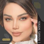 لنز سبز عسلی دوردار آیس کالر لاکچری چارمینگ گرین