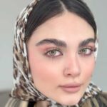 لنز عسلی سبز دوردار آیس کالر لاکچری ویرجینیا - تصویر 4