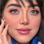 لنز آبی سبز آماندا کینگ بلو - تصویر 2