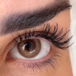 لنز قهوه‌ای عسلی آماندا پاستل براون