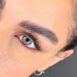 لنز طوسی خاکستری بافت پنج‌بعدی آماندا آئورا گری