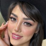 لنز عسلی طوسی دور مشکی آماندا آلموند دیزرت - تصویر 2