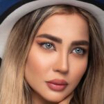 لنز آبی اپتی کالر ریتا دارک بلو - تصویر 5