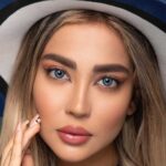 لنز آبی اپتی کالر ریتا دارک بلو - تصویر 4