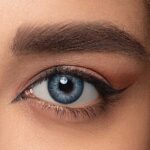 لنز آبی اپتی کالر ریتا دارک بلو - تصویر 3